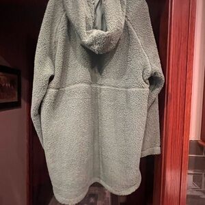 The North Face Laurel Wreath Green Fleece Tunic